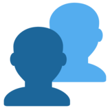 Busts in Silhouette on Twitter Twemoji 11.2
