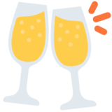 Clinking Glasses on Twitter Twemoji 11.2