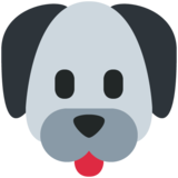 Dog Face on Twitter Twemoji 11.2