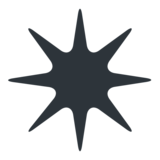 Eight-Pointed Star on Twitter Twemoji 11.2