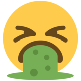 Face Vomiting on Twitter Twemoji 11.2