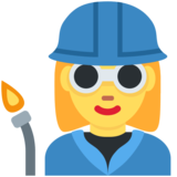 Woman Factory Worker on Twitter Twemoji 11.2