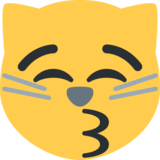 Kissing Cat on Twitter Twemoji 11.2