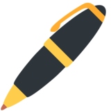 Pen on Twitter Twemoji 11.2