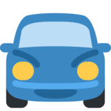 Oncoming Automobile on Twitter Twemoji 11.2