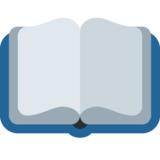 Open Book on Twitter Twemoji 11.2