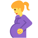 Pregnant Woman on Twitter Twemoji 11.2