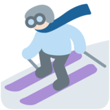 Skier, Type-1-2 on Twitter Twemoji 11.2