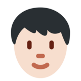 Person: Light Skin Tone on Twitter Twemoji 11.4