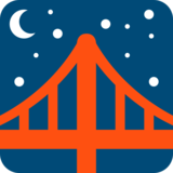 Bridge at Night on Twitter Twemoji 11.4