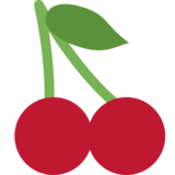 Cherries on Twitter Twemoji 11.4