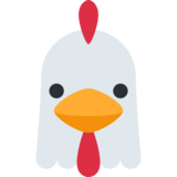 Chicken on Twitter Twemoji 11.4