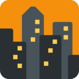 Cityscape at Dusk on Twitter Twemoji 11.4