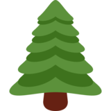 Evergreen Tree on Twitter Twemoji 11.4