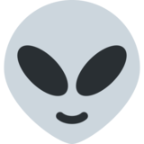 Alien on Twitter Twemoji 11.4