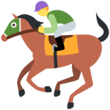 Horse Racing on Twitter Twemoji 11.4