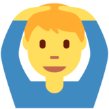 Man Gesturing OK on Twitter Twemoji 11.4