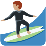 Man Surfing: Medium Skin Tone on Twitter Twemoji 11.4