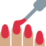 Nail Polish: Medium Skin Tone on Twitter Twemoji 11.4