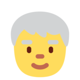 Older Person on Twitter Twemoji 11.4