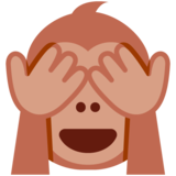 See-No-Evil Monkey on Twitter Twemoji 11.4