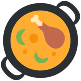 Shallow Pan of Food on Twitter Twemoji 11.4