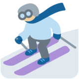 Skier, Type-3 on Twitter Twemoji 11.4