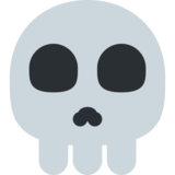 Skull on Twitter Twemoji 11.4