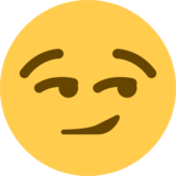 Smirking Face on Twitter Twemoji 11.4