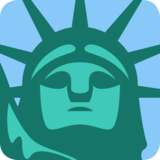 Statue of Liberty on Twitter Twemoji 11.4