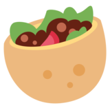 Stuffed Flatbread on Twitter Twemoji 11.4