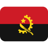 Flag: Angola on Twitter Twemoji 12.1