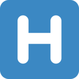 Regional Indicator Symbol Letter H Emoji on Twitter Twemoji 12.1