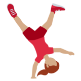 Person Cartwheeling: Medium Skin Tone on Twitter Twemoji 12.1.3