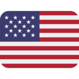 Flag: United States on Twitter Twemoji 12.1.4