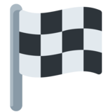 Chequered Flag on Twitter Twemoji 12.1.5