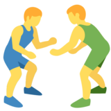 Men Wrestling on Twitter Twemoji 12.1.5