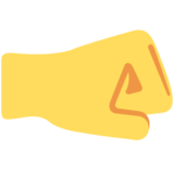 Right-Facing Fist on Twitter Twemoji 12.1.6