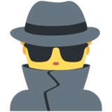 Man Detective on Twitter Twemoji 13.1