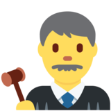 Man Judge on Twitter Twemoji 13.1