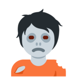 Zombie on Twitter Twemoji 13.1