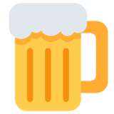 Beer Mug on Twitter Twemoji 1.0