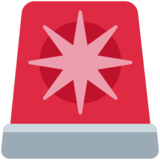 Police Car Light on Twitter Twemoji 13.1.1