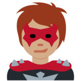 Supervillain: Medium Skin Tone on Twitter Twemoji 14.0