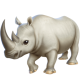 🦏 Rhinoceros Emoji on Twitter Emoji Stickers 13.1