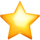 Star on Twitter Emoji Stickers 13.1
