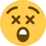 Astonished Face on Twitter Twemoji 2.0