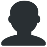 Bust in Silhouette on Twitter Twemoji 2.0