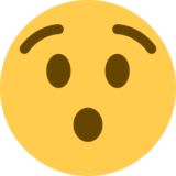 Hushed Face on Twitter Twemoji 2.2.1