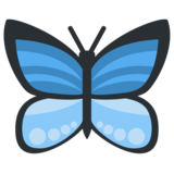 Butterfly on Twitter Twemoji 2.2.3